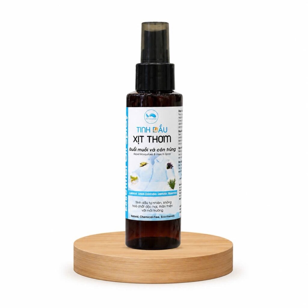 Tinh Dầu Xịt Thơm Đuổi Muỗi Và Côn Trùng Adeva 100ml
