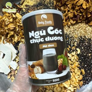 Ngũ Cốc Thực Dưỡng Mè Đen Balyfoods 500g