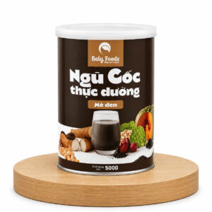 Ngũ Cốc Thực Dưỡng Mè Đen Balyfoods 500g