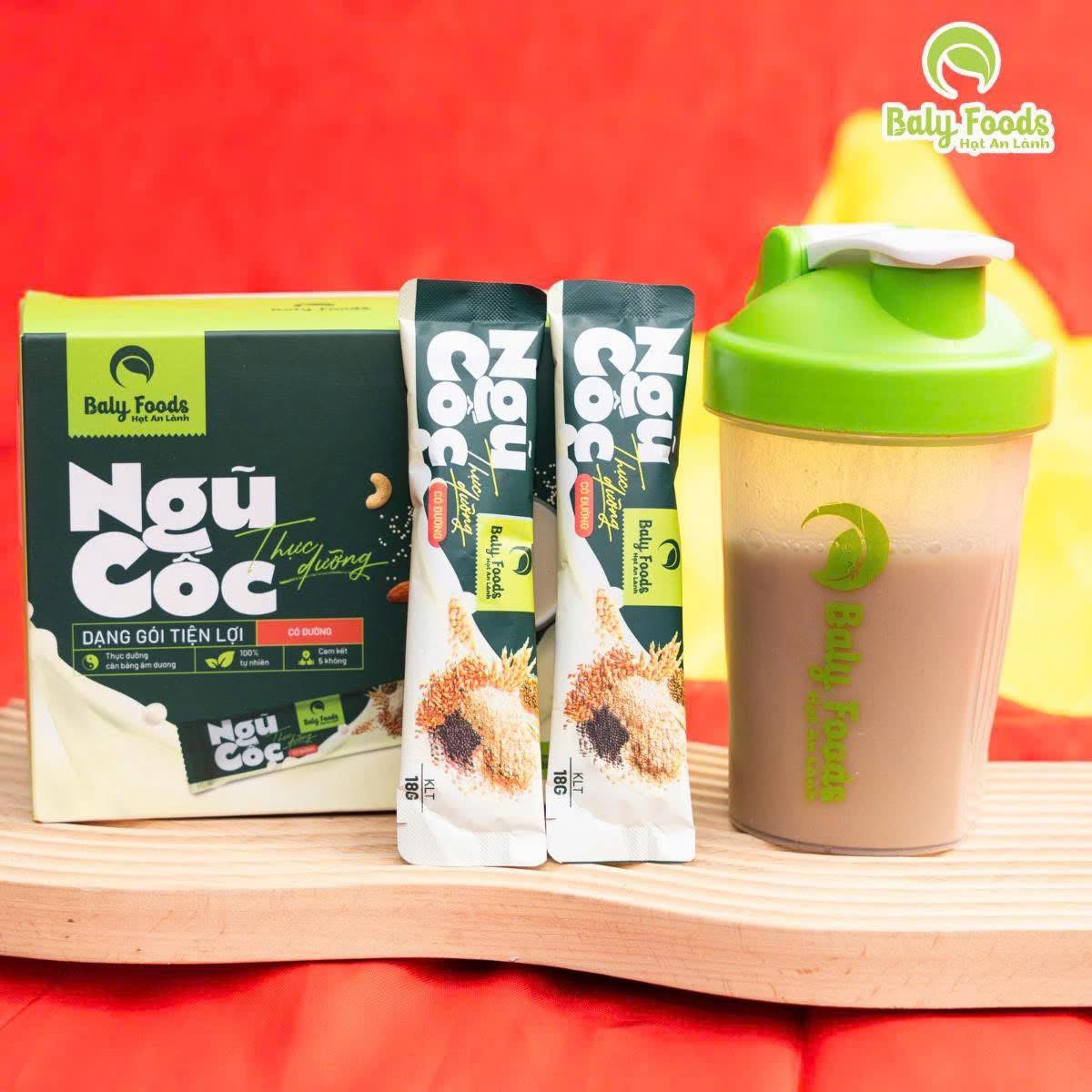 Ngũ Cốc Thực Dưỡng Balyfoods Có Đường Hộp 20 gói x 18g - Ảnh 8